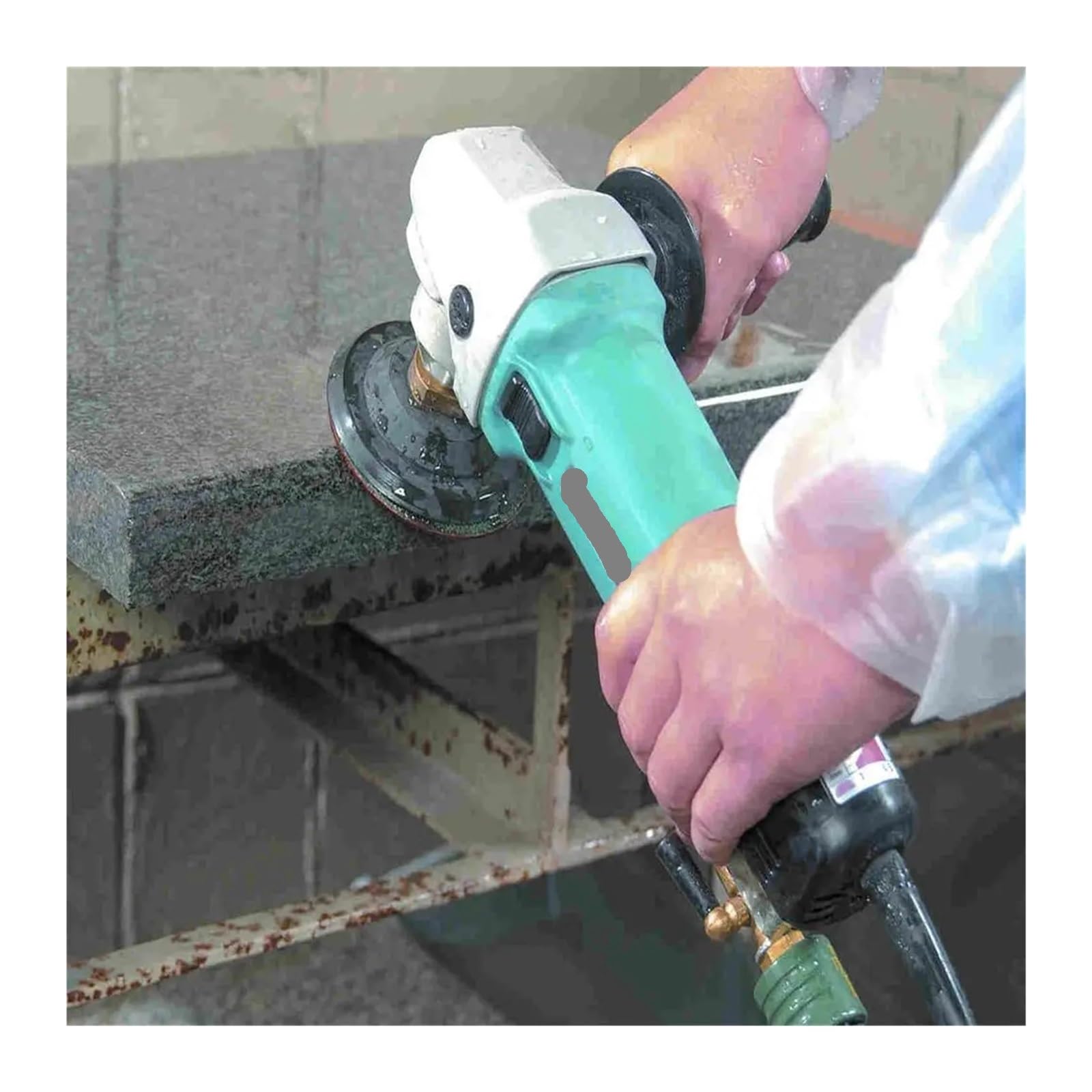 10 Uds diámetro 4 "/100mm grano 400 diamante almohadilla de pulido húmedo Flexible Unión de resina disco de lijado piedra mármol granito cerámica