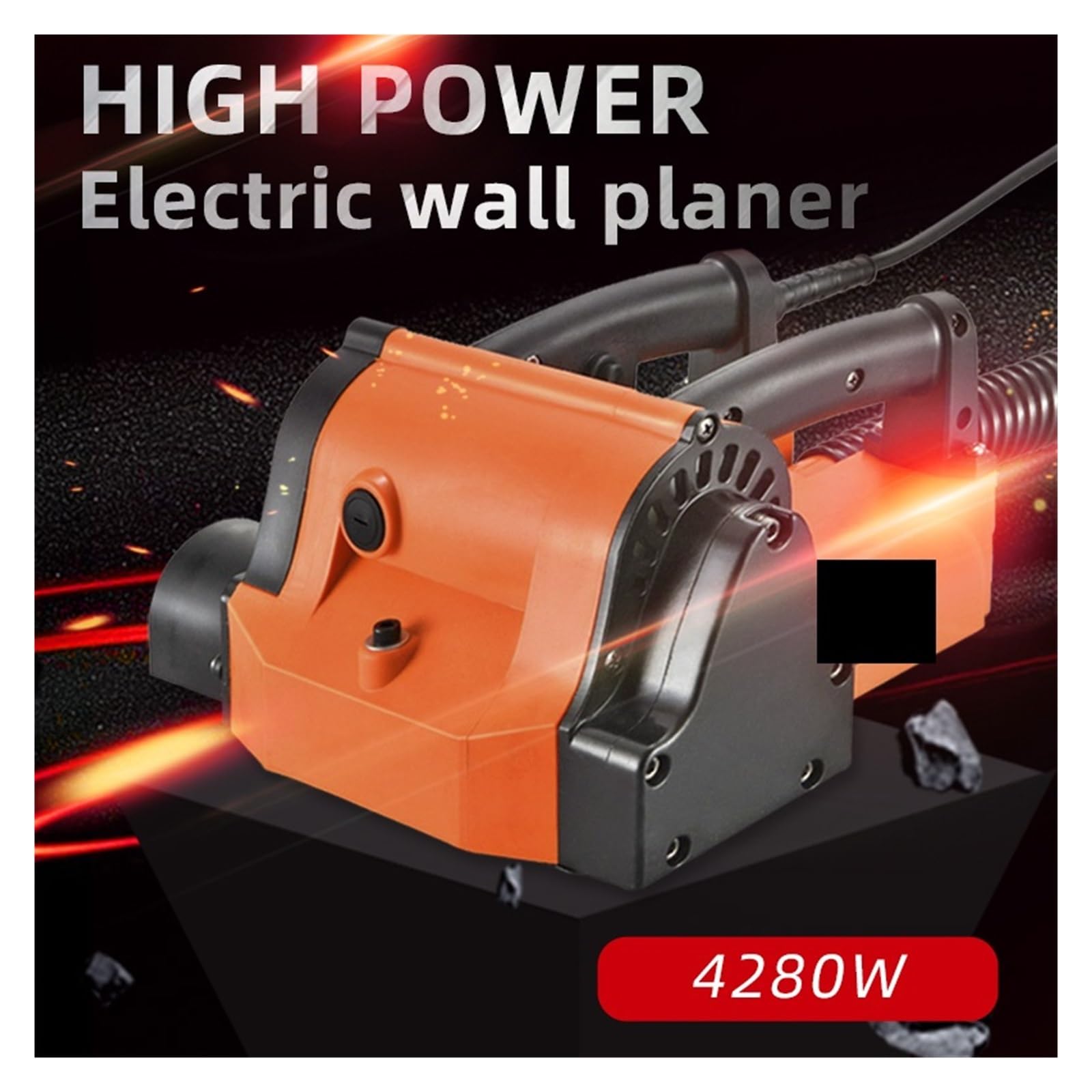 Strug elektryczny, Elektryczna strugarka ścienna bez martwego kąta łopata ścienna bezpyłowa strugarka elektryczna stara renowacja ścian szpachlówka łopata do skóry 4280W