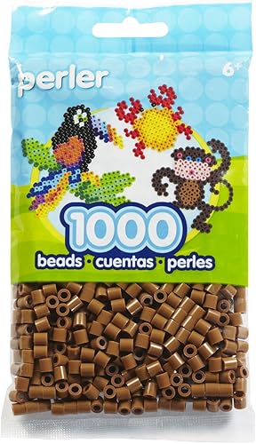 Compra a granel: Perler Beads 1,000 unidades marrón claro (paquete de 3)