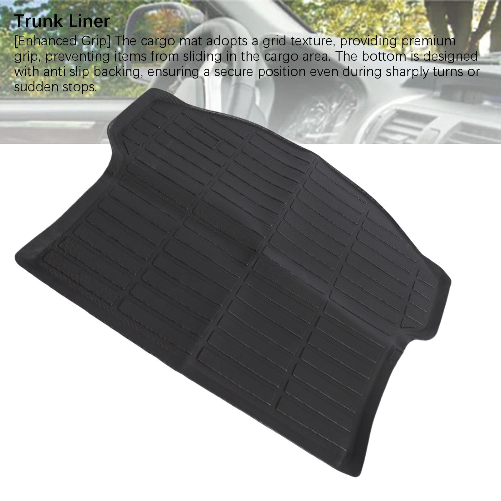 Cryfokt PT908-42135 Gumowa Mata do Bagażnika TPE do 2013-2018, łatwa w Montażu Wykładzina Bagażnika
