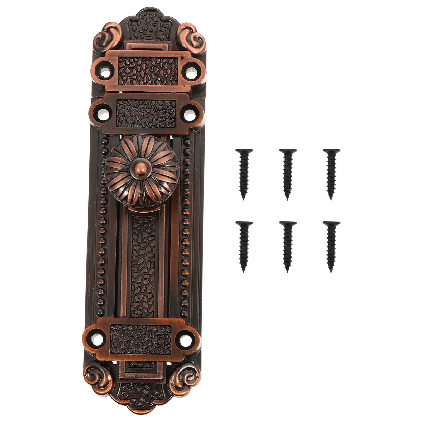 DOITOOL Retro Door Bolt Vintage Slide Bolt Security Locks Door Latch Lock Zinc Alloy for Home