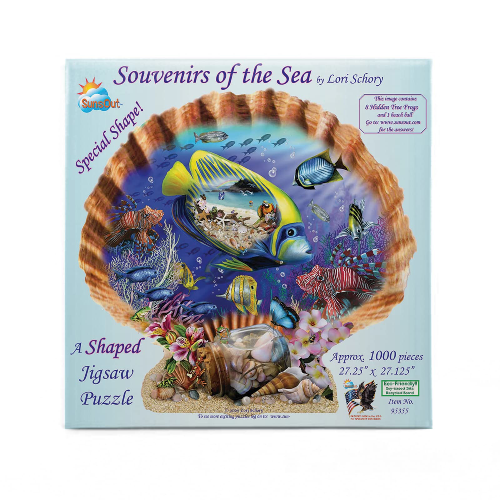 SunsOut Souvenirs of The Sea a 1000-Piece Jigsaw Puzzle by Inc.