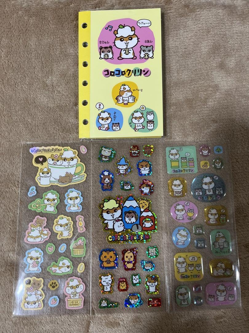 新品未使用　サンリオ ウサハナ えらんでシール帳　ステッカー サンリオ えらんでシール帳 ウサハナシール - メルカリ