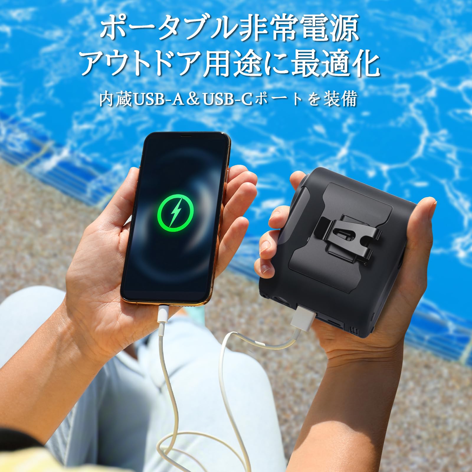 Amazon | 腰掛け扇風機 【2025昇級版&1台6役】 POPERFUN 携帯