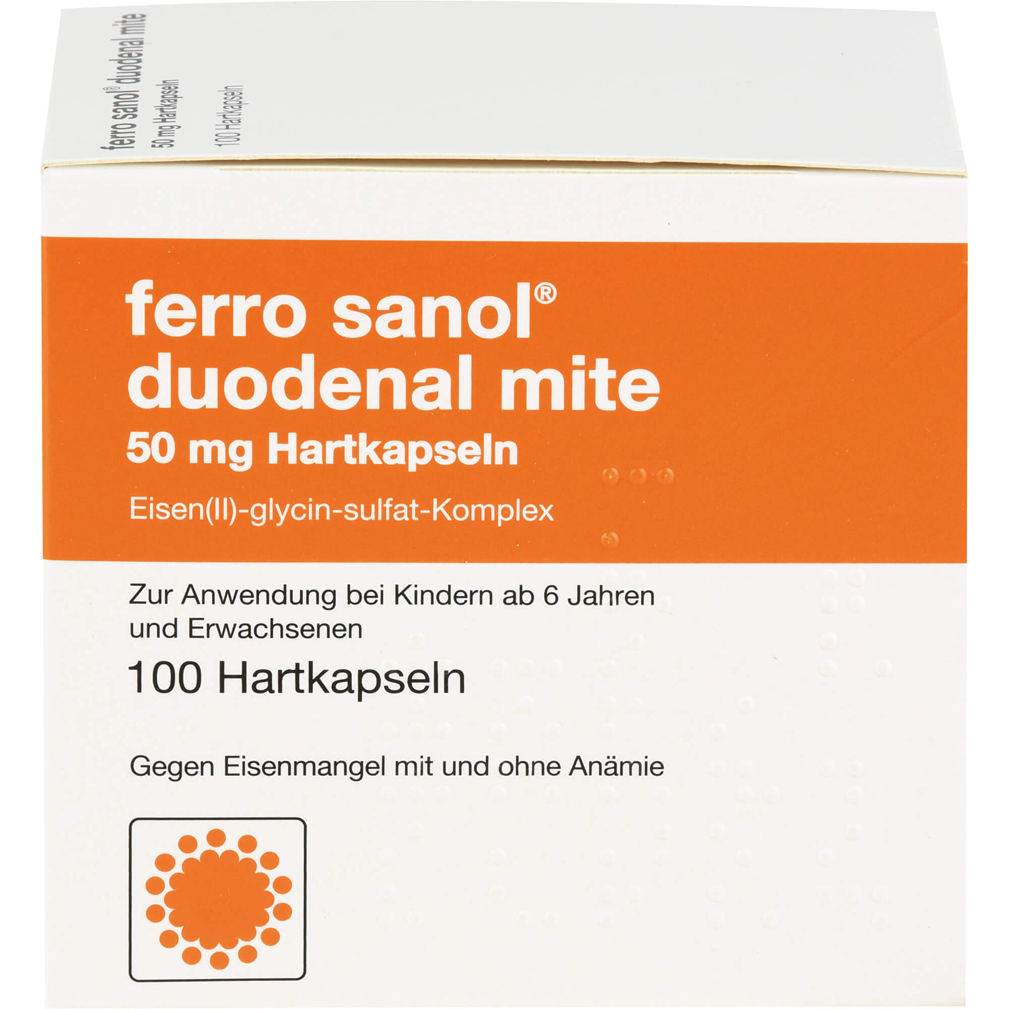 Ferro Sanol comp. Hartkapseln, 50 mg je Kapsel, 100 Stück, überzogen