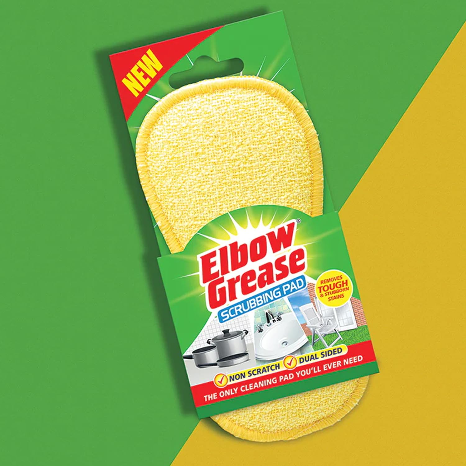 151 Elbow Grease Scrubbing Pad For Wiping And Cleaning from B&Q