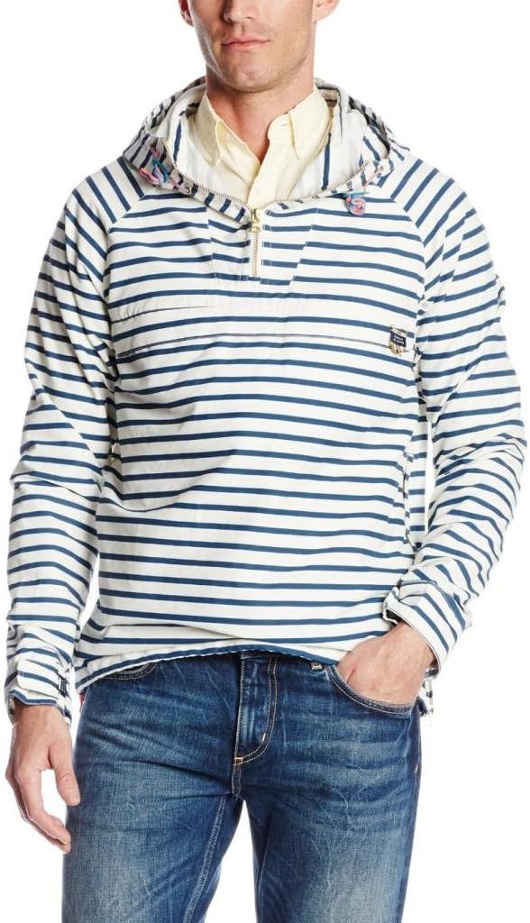 Scotch & Soda Men's Nautical-Stripe Pullover Anorak