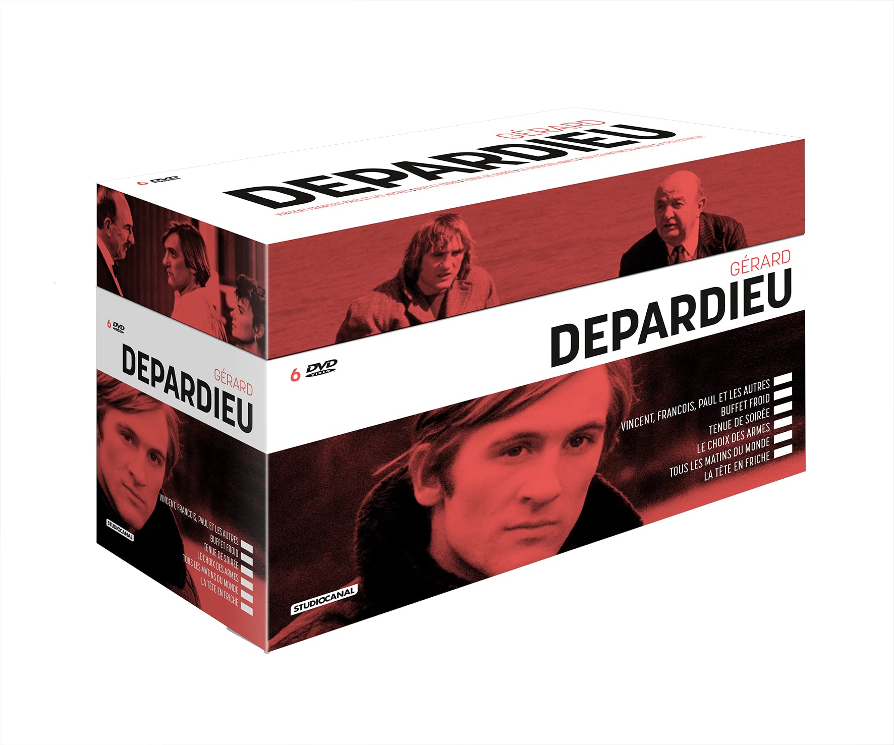 StudioCanal Gérard Depardieu Set of 6 Films