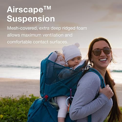 Miniatura 5 de Osprey Poco SLT Lightweight Child Carrier Backpack - Slimmed-Down Hiking Carrier for Toddlers with Safety Harness, Sunshade, and Ventilated