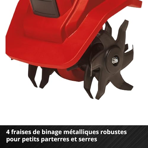 Einhell Motobineuse sans Fil GE-CR 18/20 Li E-Solo Power X-Change (18 V, régulateur de la Vitesse, Lame scarificatrice, poignée additionnelle) Livré sans Batterie et sans Chargeur - 6
