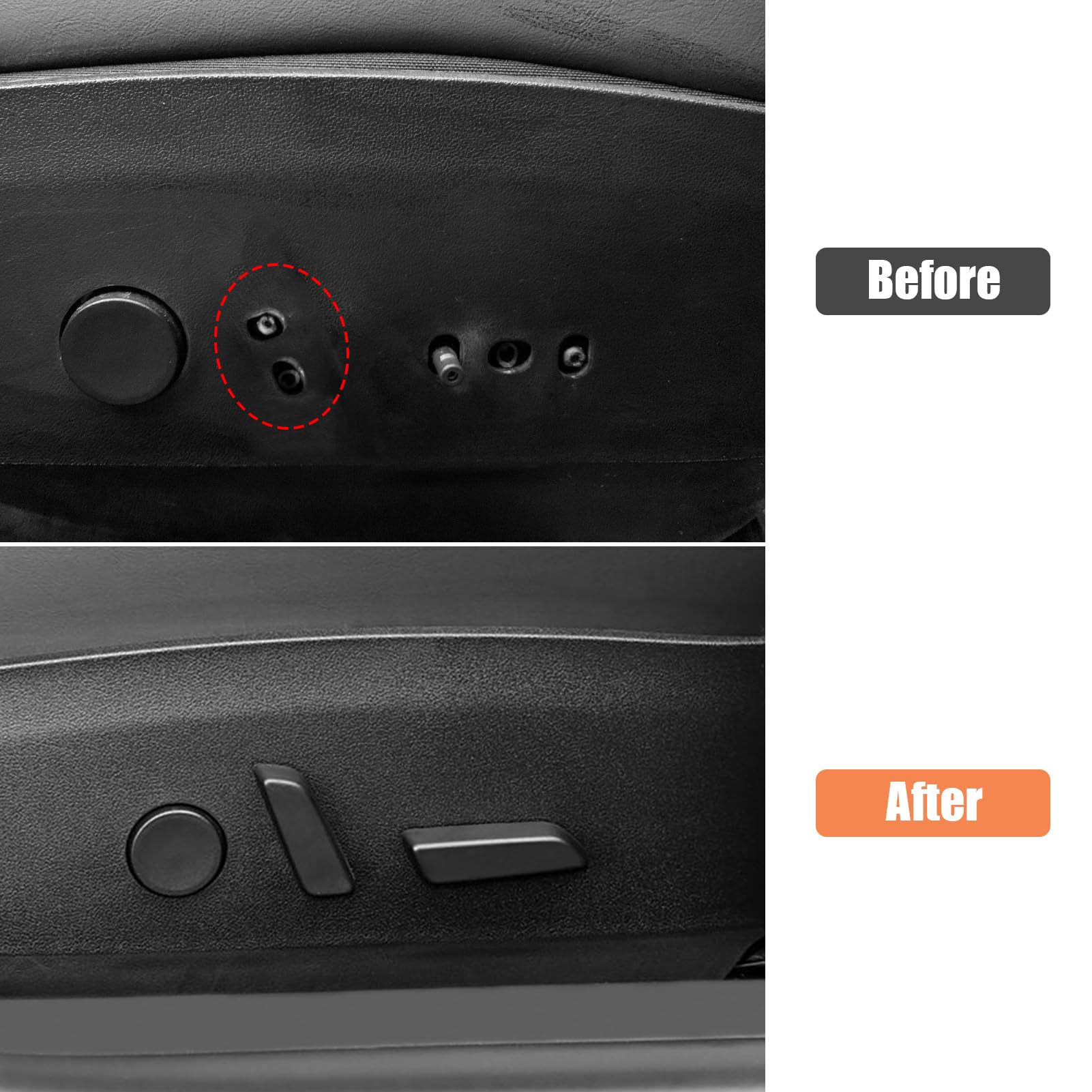 TTCR-II Compatibile con Pulsante Sedile Tesla Model 3/Y 2017-2020 Lato Passeggero Destro