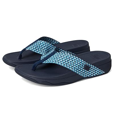 FitFlop Surfa Multi Tone Webbing Toe Post Sandals Women
