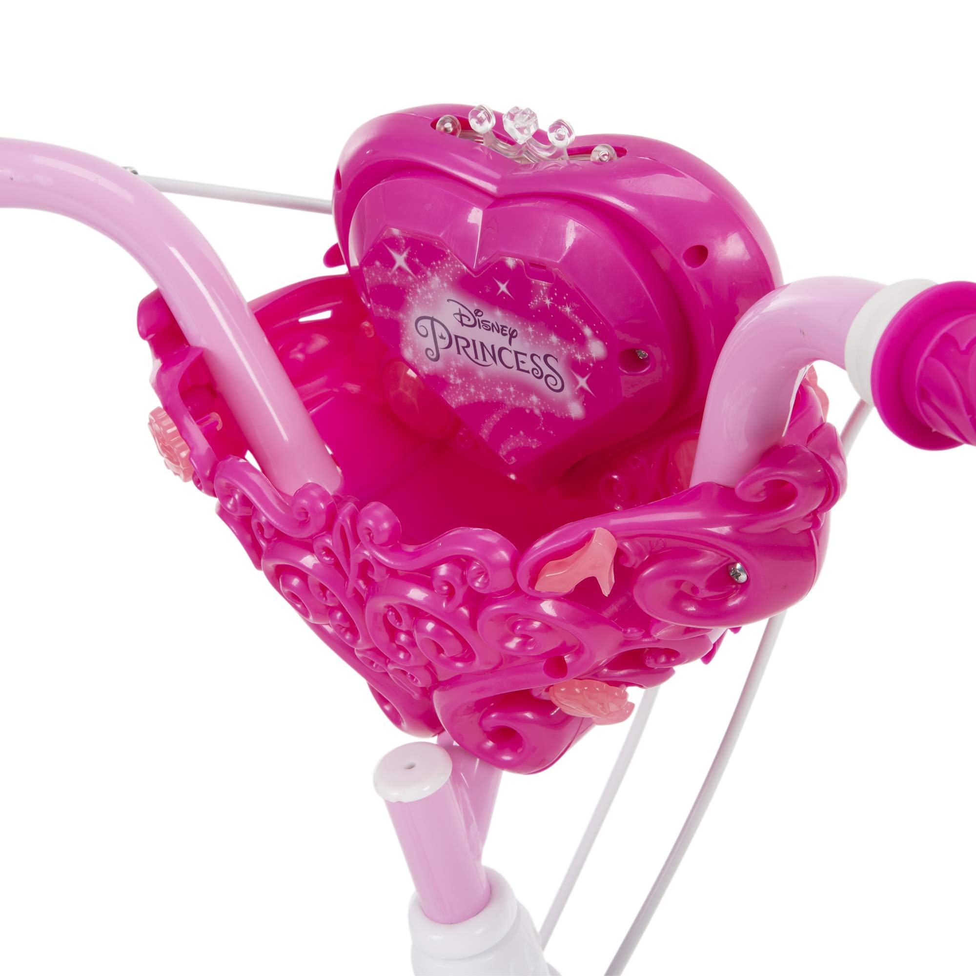 Huffy Disney Princess Kid Bike 12 inch & 16 inch, Quick Connect Assembly & Regular Assembly, Pink