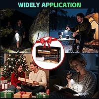 Vista 7 de 6Pack Rechargeable Flashlights High Lumens, Small Flashlight Powerful, Mini LED Flashlight Rechargeable, Handheld Tactical Flash Light, Super Bright