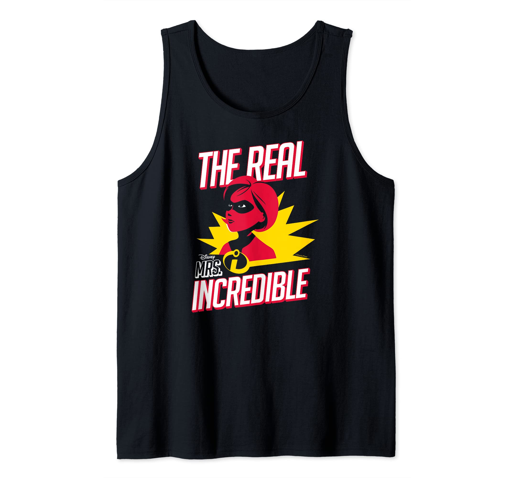 Amazon.com: The Incredibles- The Real Mrs. Incredible Tank Top ...