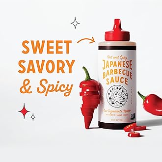 Bachan's Japanese Barbecue Sauce 2 Pack - 1 Original, 1 Sweet & Spicy - BBQ Sauce for Wings, Chicken, Beef, Pork, Seafood, Noodles, and More. Non GMO, No Preservatives, Vegan, BPA free