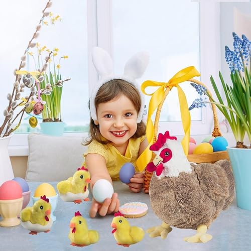 Miniatura 58 de Peluche Capybara 5 en 1, 14.2 pulgadas Capybara de peluche con bebés dentro de mamá almohada de felpa Capybara con 4 Capibaras Peluches juguetes