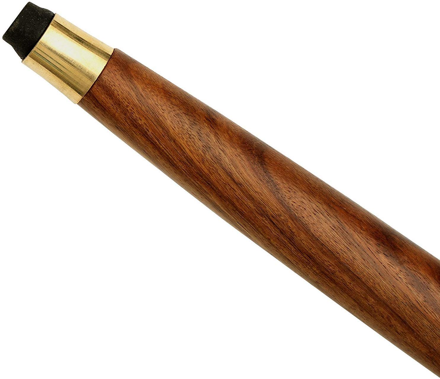 Antico Bastone Da Passeggio In Legno Massello Con Manico - Foto 6