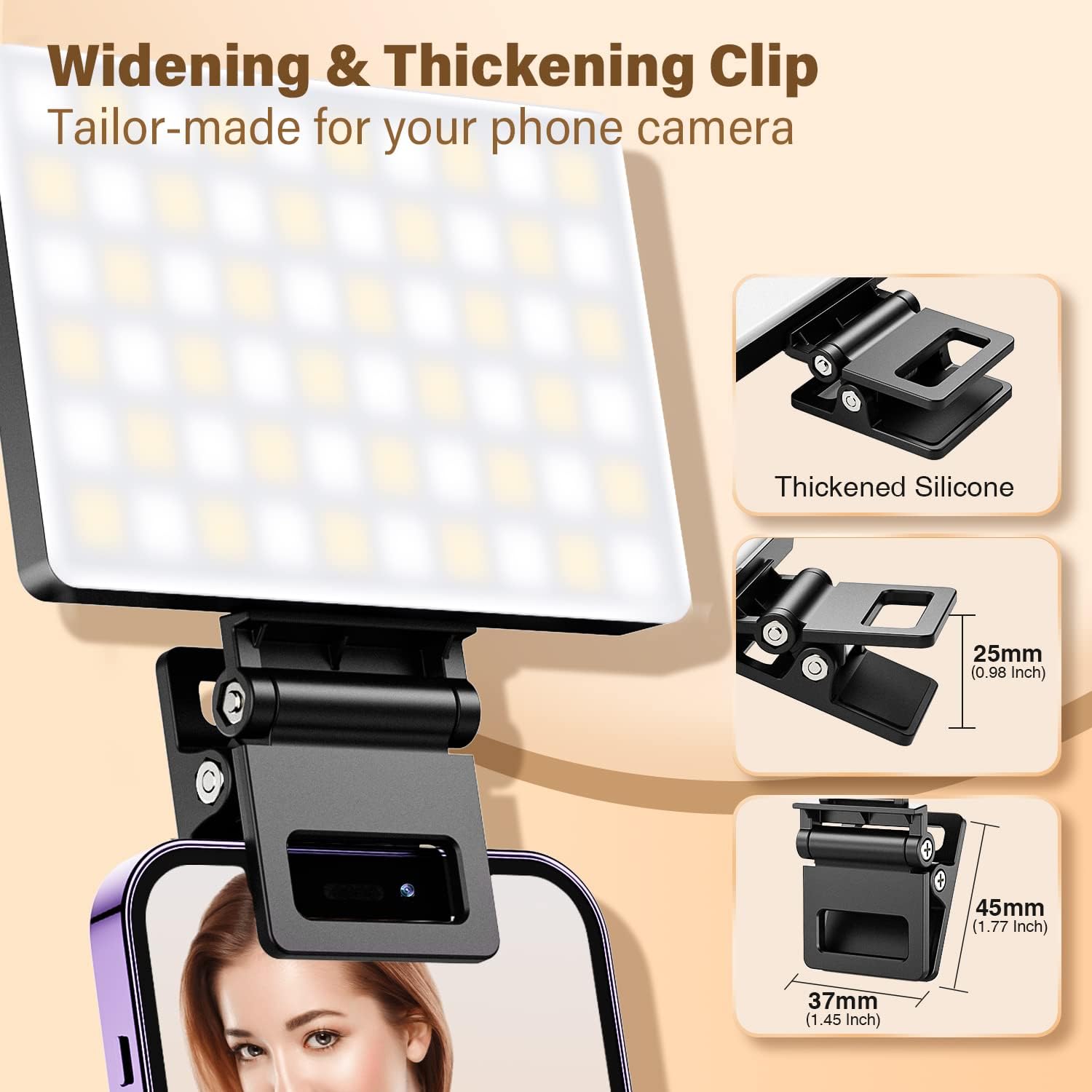 Aro De Luz Movil Luz Para Grabar Videos Zoeley Anillo De Luz LED