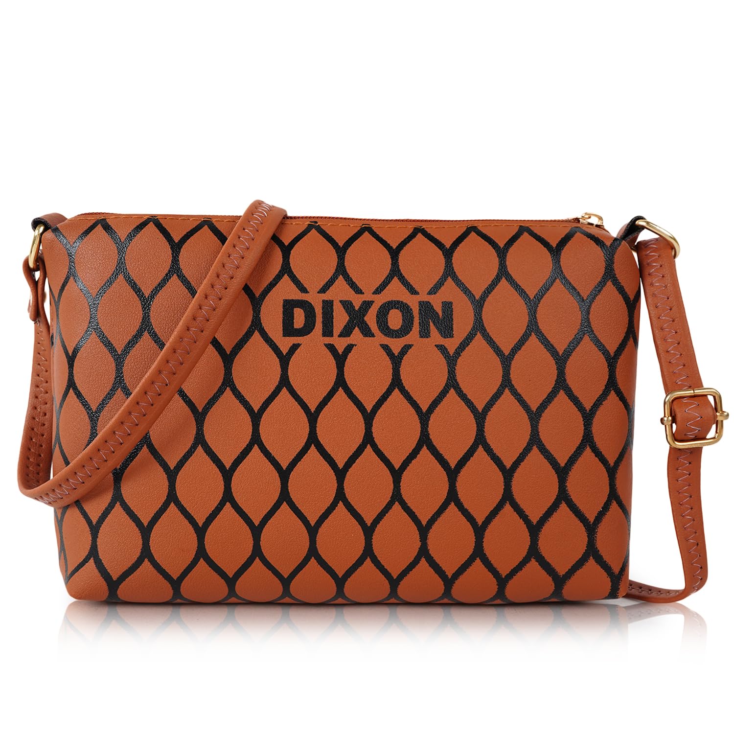 Dixon Synthetic Leather Stylish Fancy Printed Unique Design Crossbody Shoulder Side Ladies Women Sling Bag (B0C9JM911P) Amazon Price History, Amazon Price Tracker