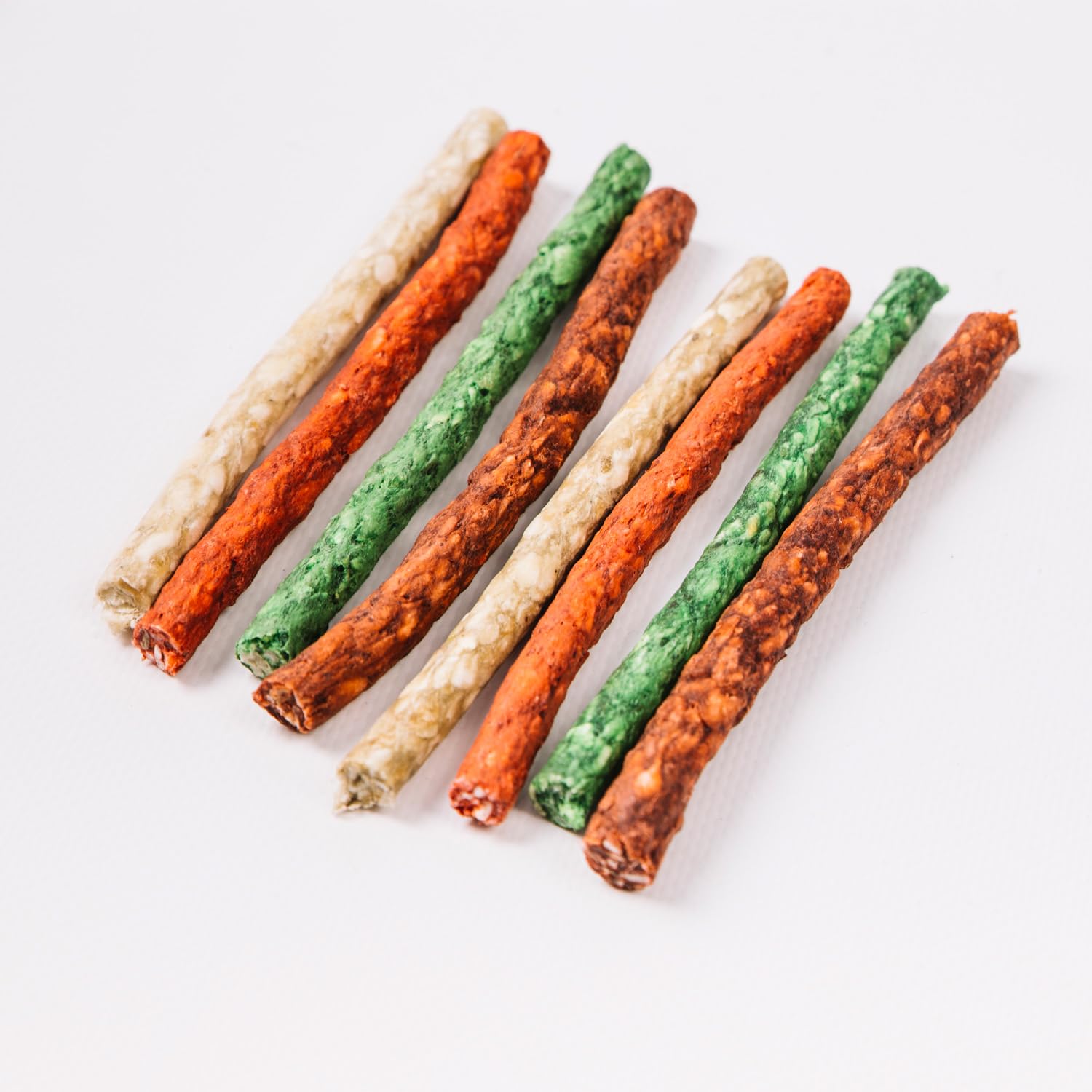 Croci King Bone - Bastoncino Snack premio masticativo per cani in Pelle Bovina, dental stick per la pulizia dei denti, 13 cm - 50 pz