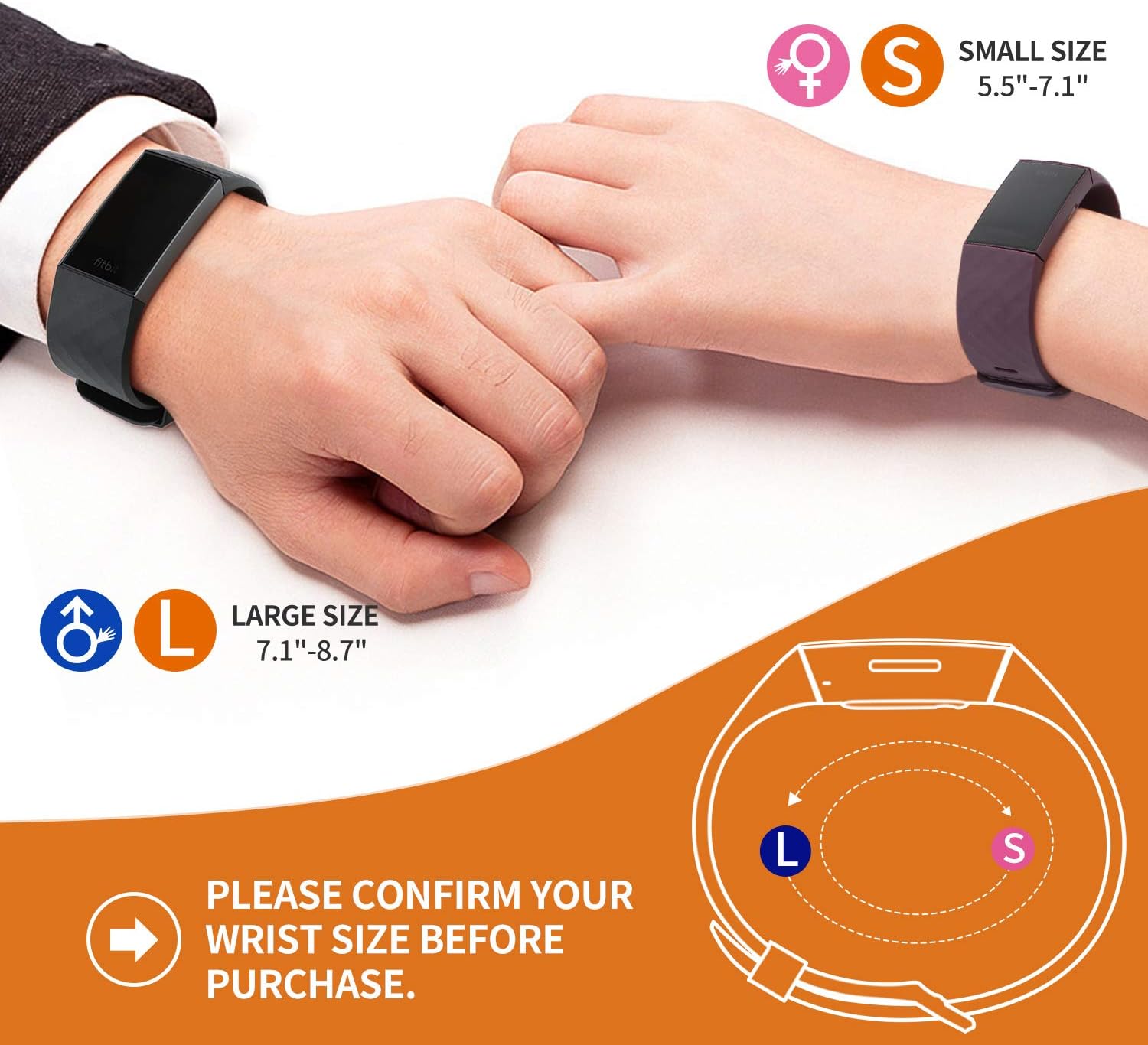 poshei 4 Packs Bands Compatible with Fitbit Charge 4 / Fitbit Charge 3 / Fitbit Charge 3 SE for Women and Men, Classic Replacement Wristband, Soft Silicon Waterproof Quick Release Sports Strap