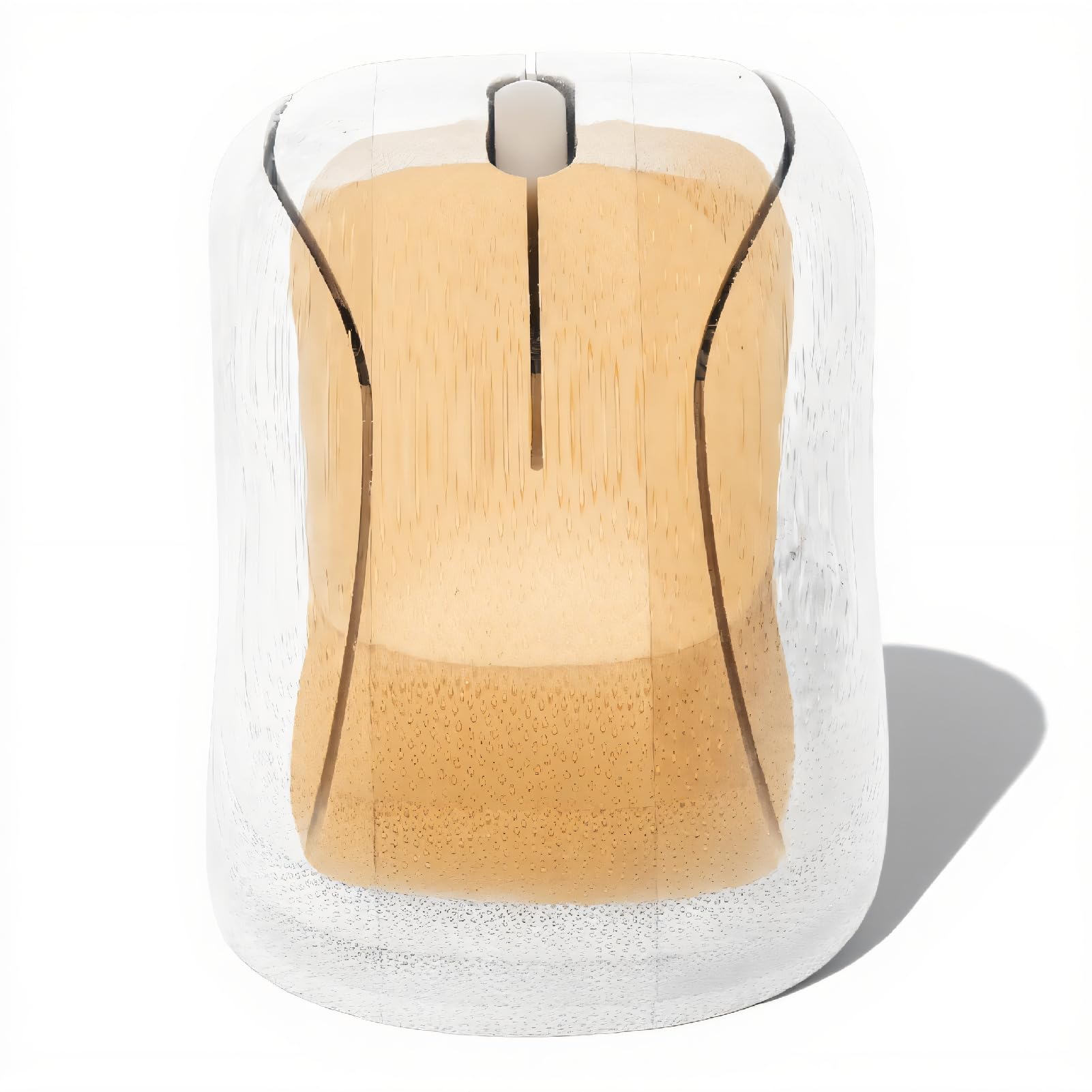 Ratón Inalámbrico de Madera de bambú Creativo, Ratón Práctico para Computadora Portátil de Oficina de Negocios, 3 Niveles de dpi de Ajuste, 800-1200-1600 dpi, para Trabajo,