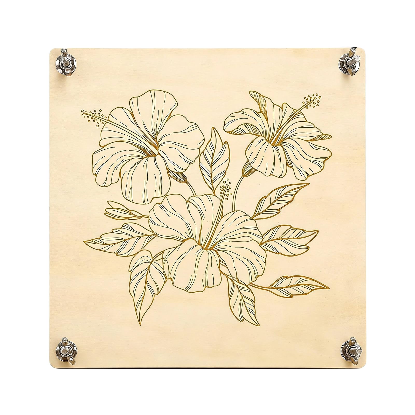 Kalttoy 10.8x10.8 Inch Flower Press for Leaves Preservation in Scrapbooking Card Making Wooden Press