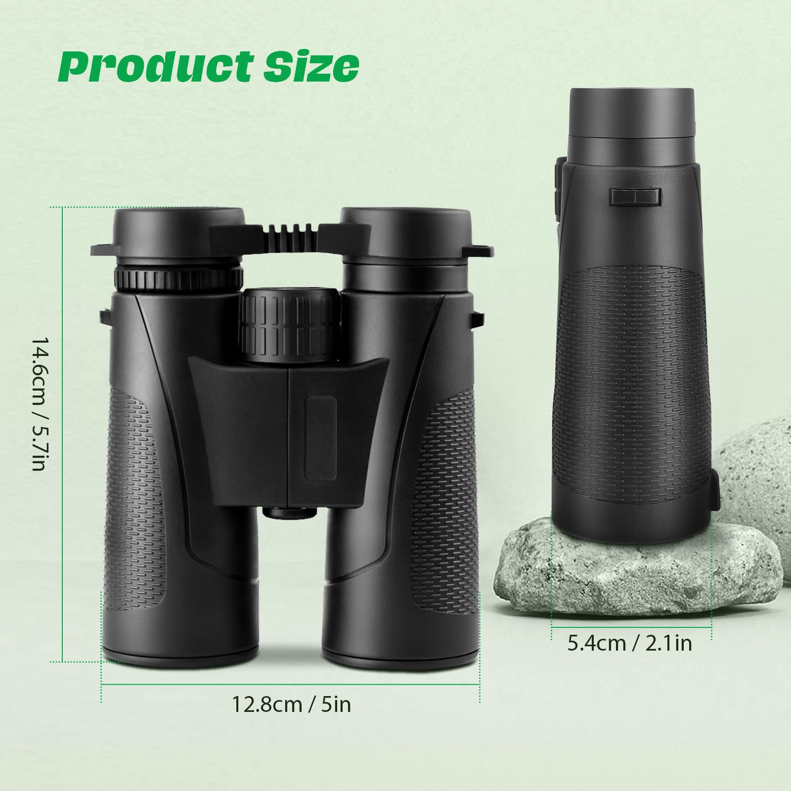 12x42 HD Fernglas Für Outdoor-Fans – Wasserdicht, Superhell, Perfekt Für Vogelbeobachtung & Reisen