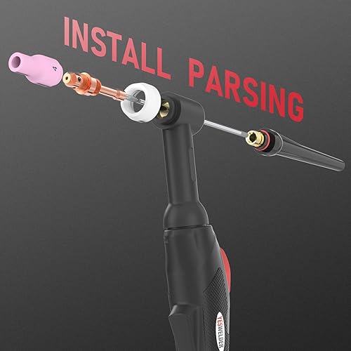 Miniatura 149 de YESWELDER - Electrodo de tungsteno para soldadura TIG, ceriado al 2%, de 1/16 x 7 pulgadas (gris, WC20/EWCe-2), paquete de 10