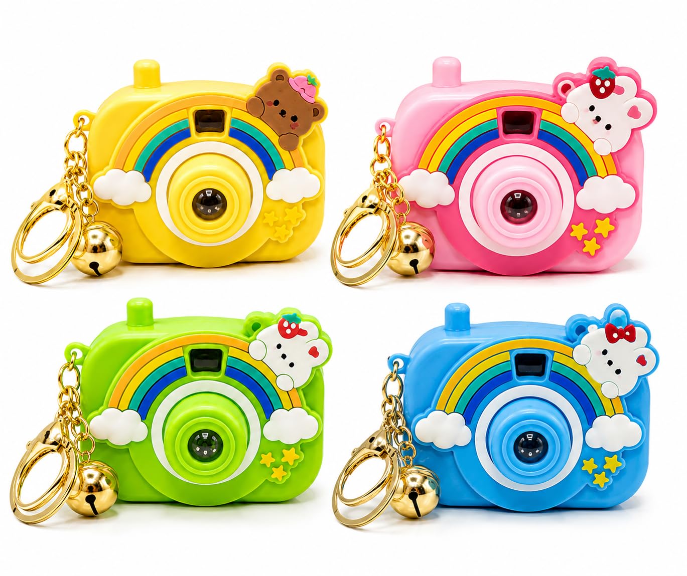 MAPPERZCute Cartoon Projection Camera Keychain Keyring for Bag, Car, Home.. Many Cartoon Image Slide Show with Push Button Change Image Toy Gifts for Children Random Color-image-49