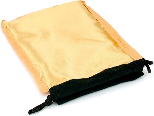 Miniatura 4 de Bolsa de dados grande clásica  5 x 8 pulgadas con cierre de cordón y diseño duradero  Capacidad para más de 100 dados poliédricos (interior morado)