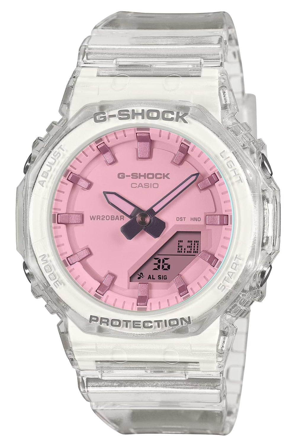 Montre Casio GMA-P2100SR-7AER Mixte Résine Blanche