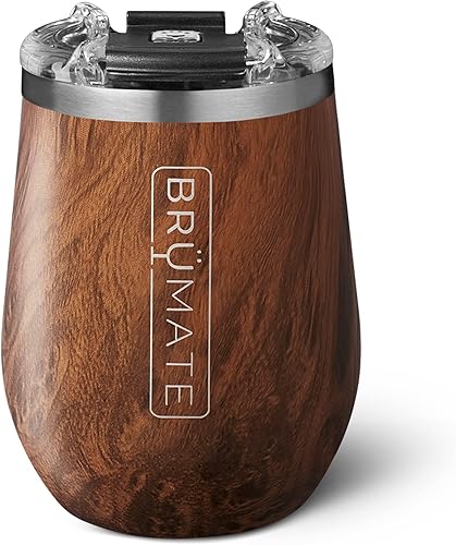 Miniatura 1 de BrüMate Uncork'd XL - Vaso térmico de 14 onzas, para vino, con tapa a prueba de salpicaduras, fabricado con acero inoxidable aislado al vacío