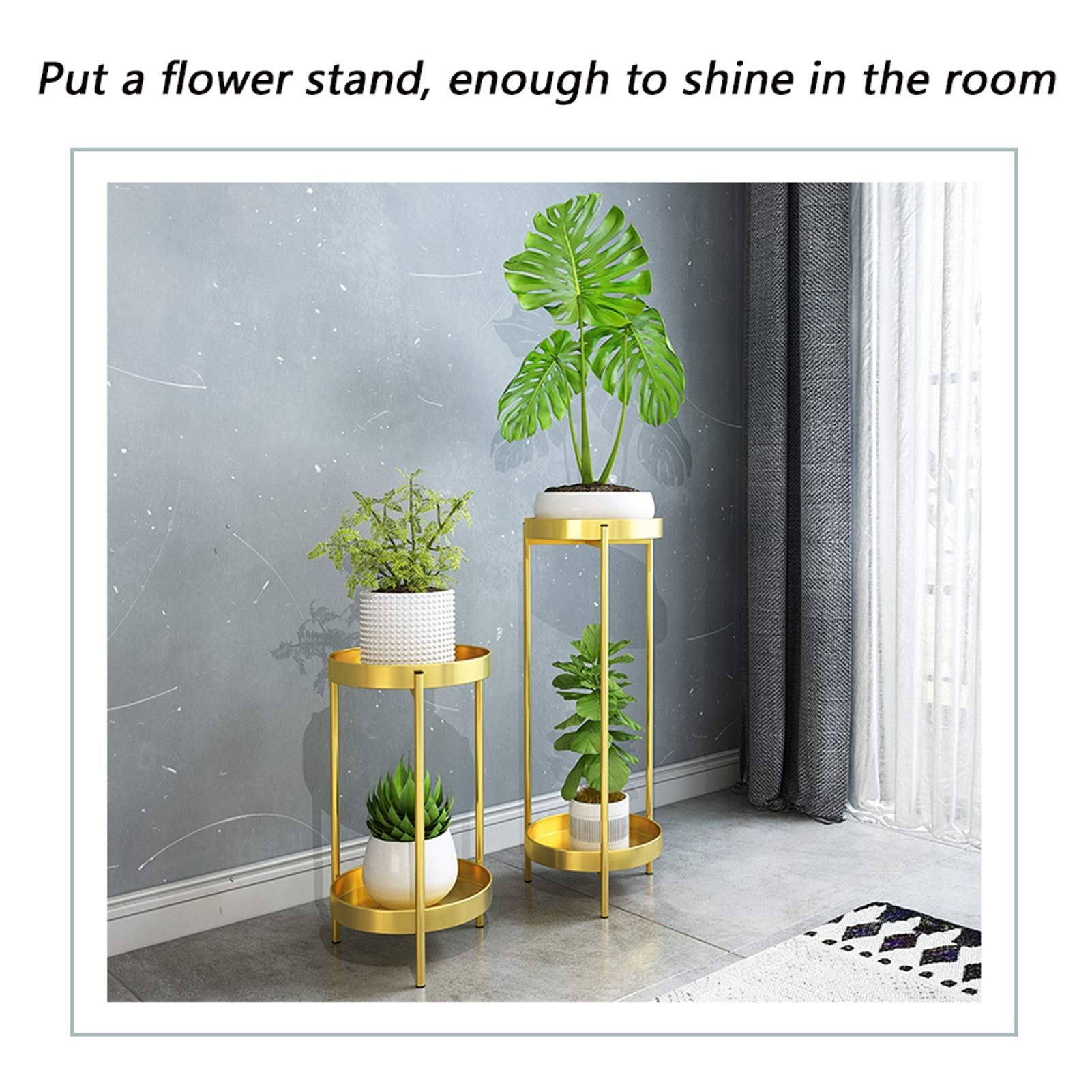 Plant Stand Outdoor High Plant Stand Nordic Light Luxury Flower