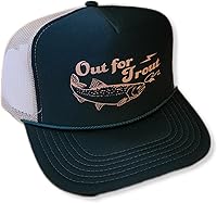Vista 5 de ThatsRad Out for Trout Corduroy Snapback Sombrero Gorra Pesca con Mosca Pescador