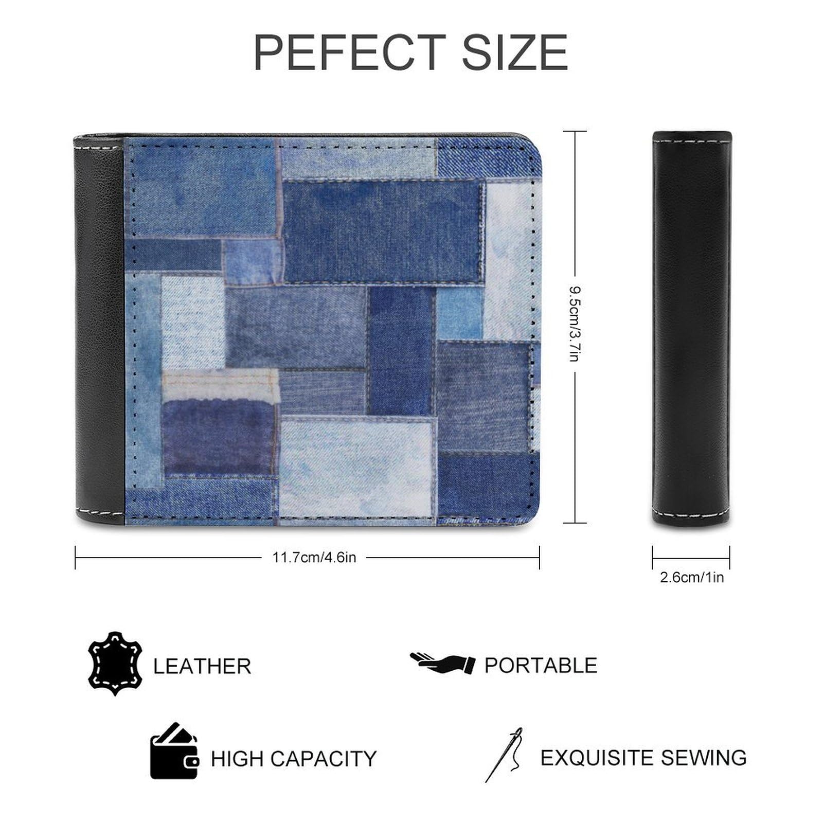 double RLデニム生地　二つ折り財布 DOUBLE RL RALPH LAUREN/ダブル アール エル ラルフ ローレン