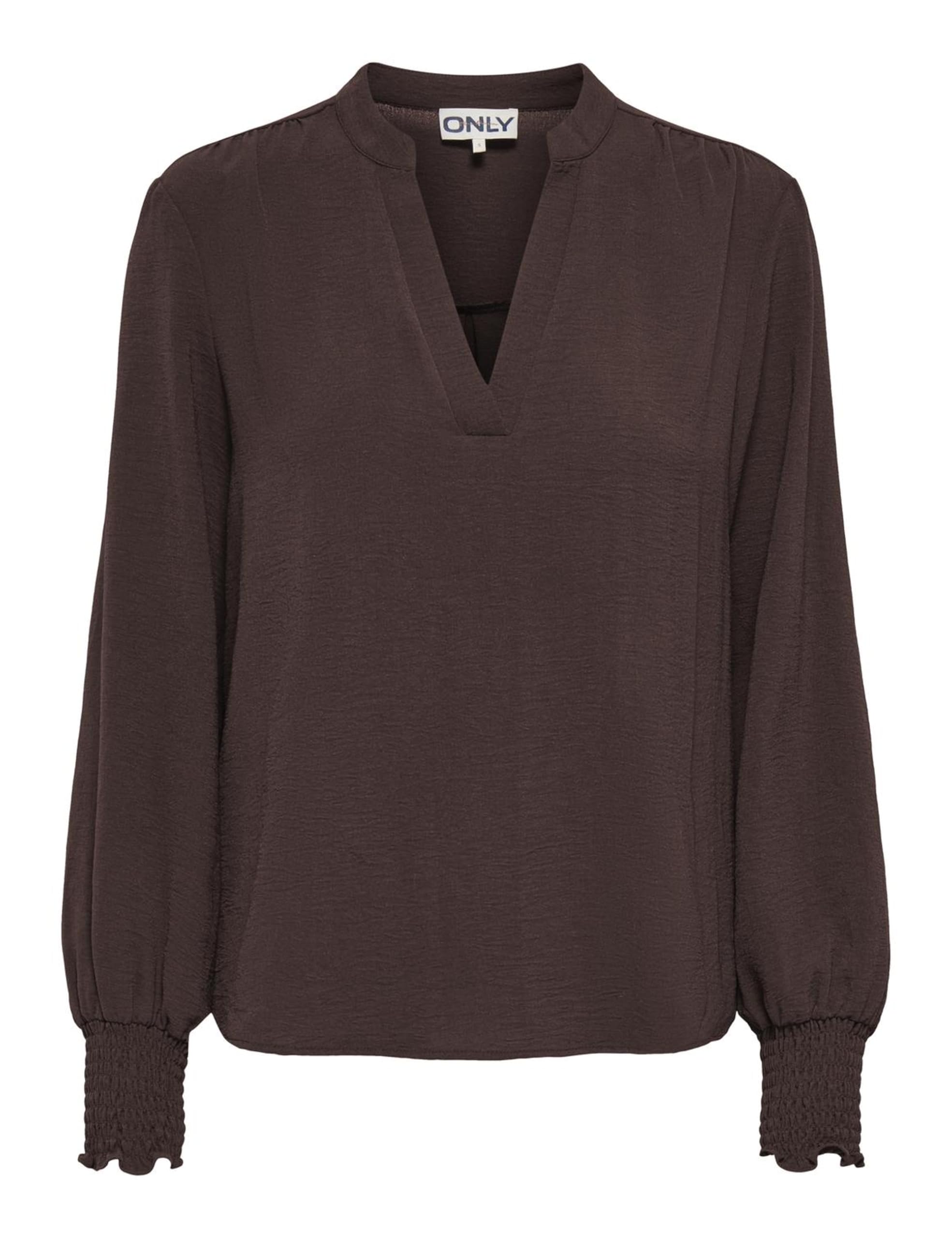 ONLY Onlmette V-Neck Ls Smock Top Noos WVN