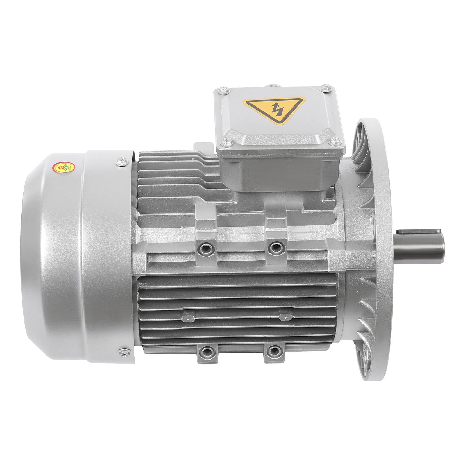 230/400V Elektromotor Drehstrom-Asynchronmotor mit Reiner Kupferspule, 1,5KW 2850 RPM Elektro 3-phasig Motor aus Metall, Dreiphasen-Motor S1 B5 Wellendurchmesser 24mm Drehstrommotor