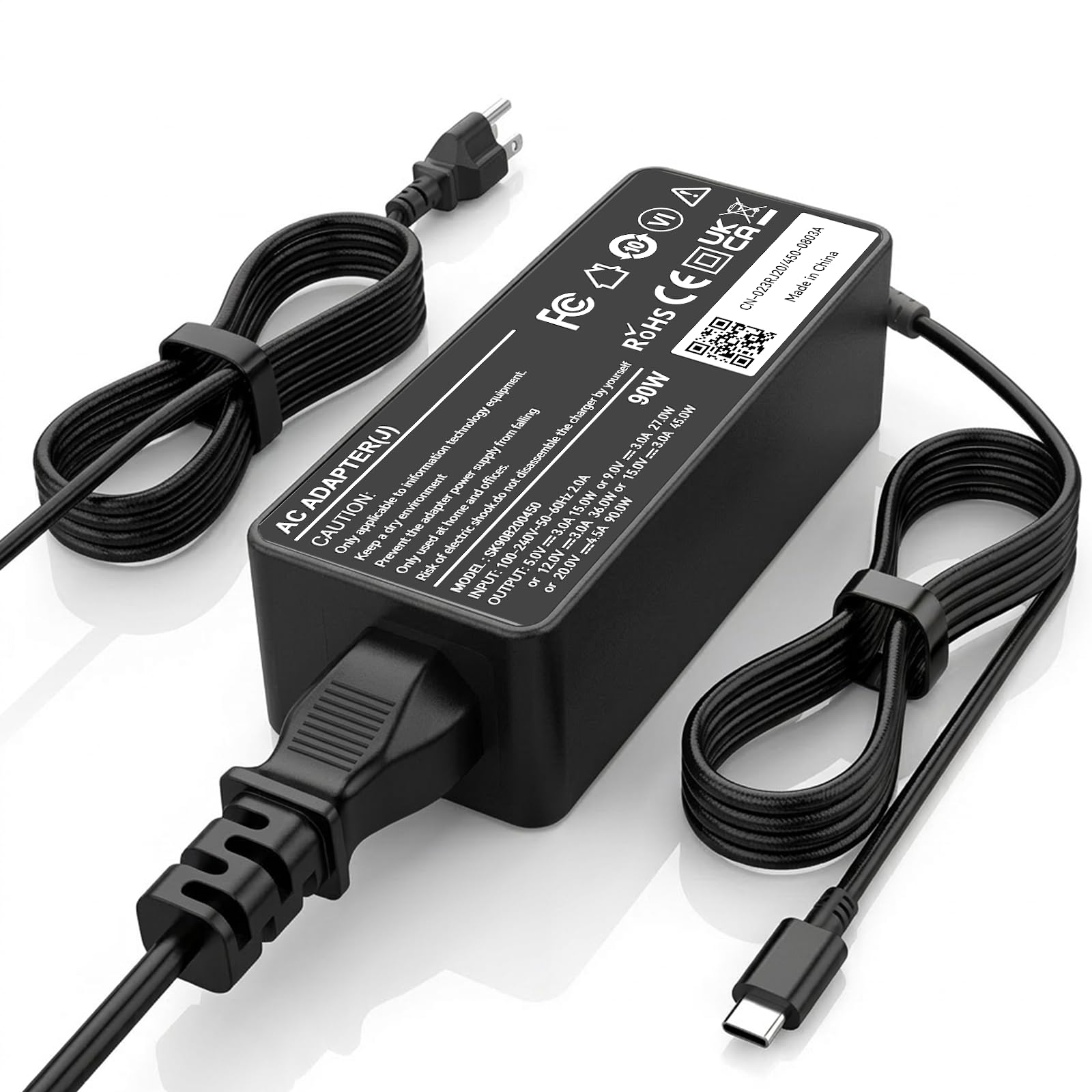 Lenovo Chromebook・アダプタ Amazon.com: 90W USB C Laptop Charger Compatible with Lenovo