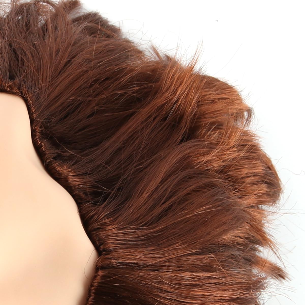 Laroal Wigs Funny Role Play Wigs Monk Bald Cap Wigs Masquerade Wigs Costume Party Wigs Bald Scalp Wigs Performance Props - Image 4