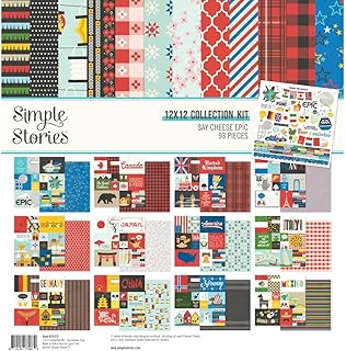 Simple Stories Collection Kit 12"X12" Say Cheese Epic