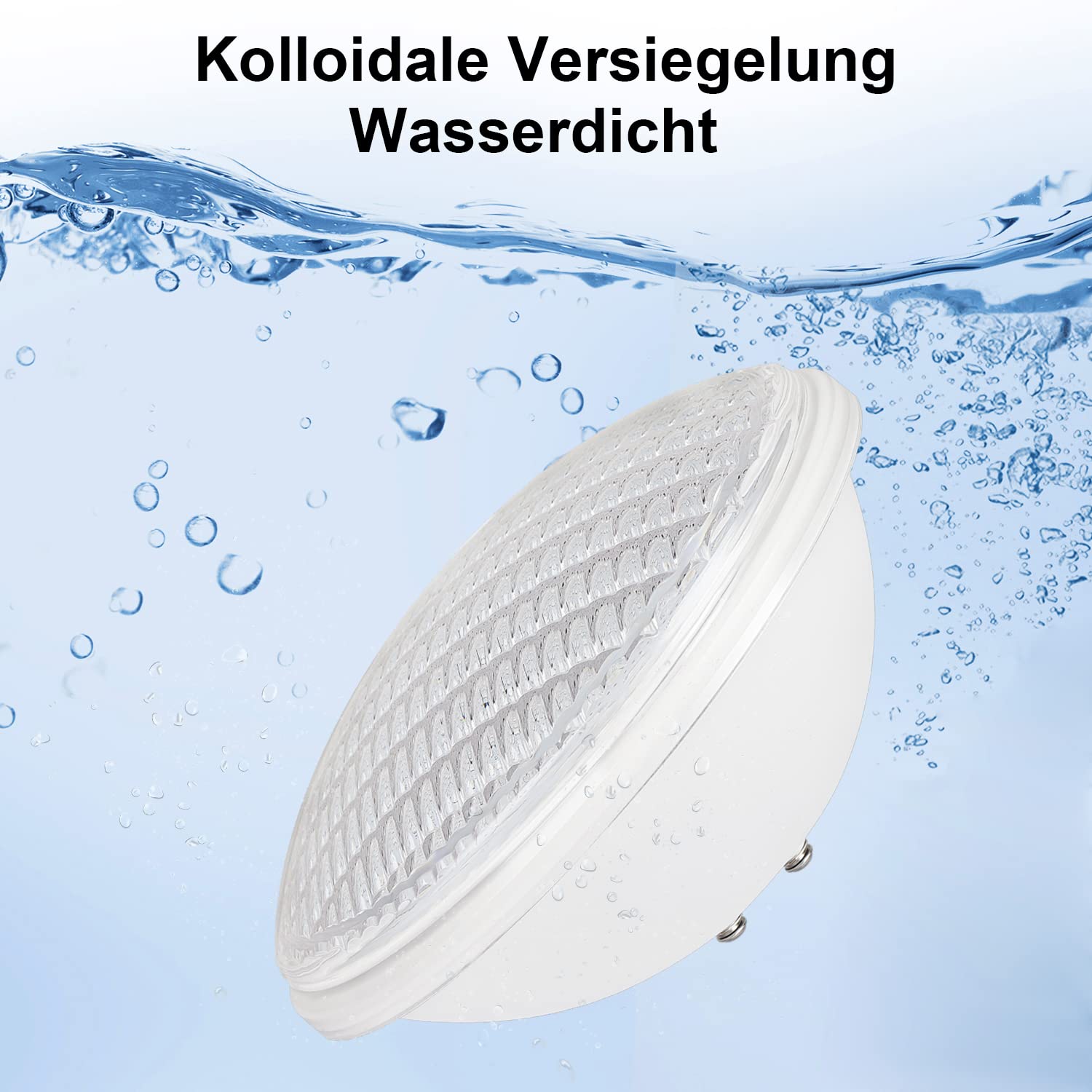 PAR56 LED luce della piscina, 12V AC/DC IP68 lampada impermeabile della piscina, 72W RGB luce di illuminazione per piscine, illuminazione dello stagno, Whirlpool