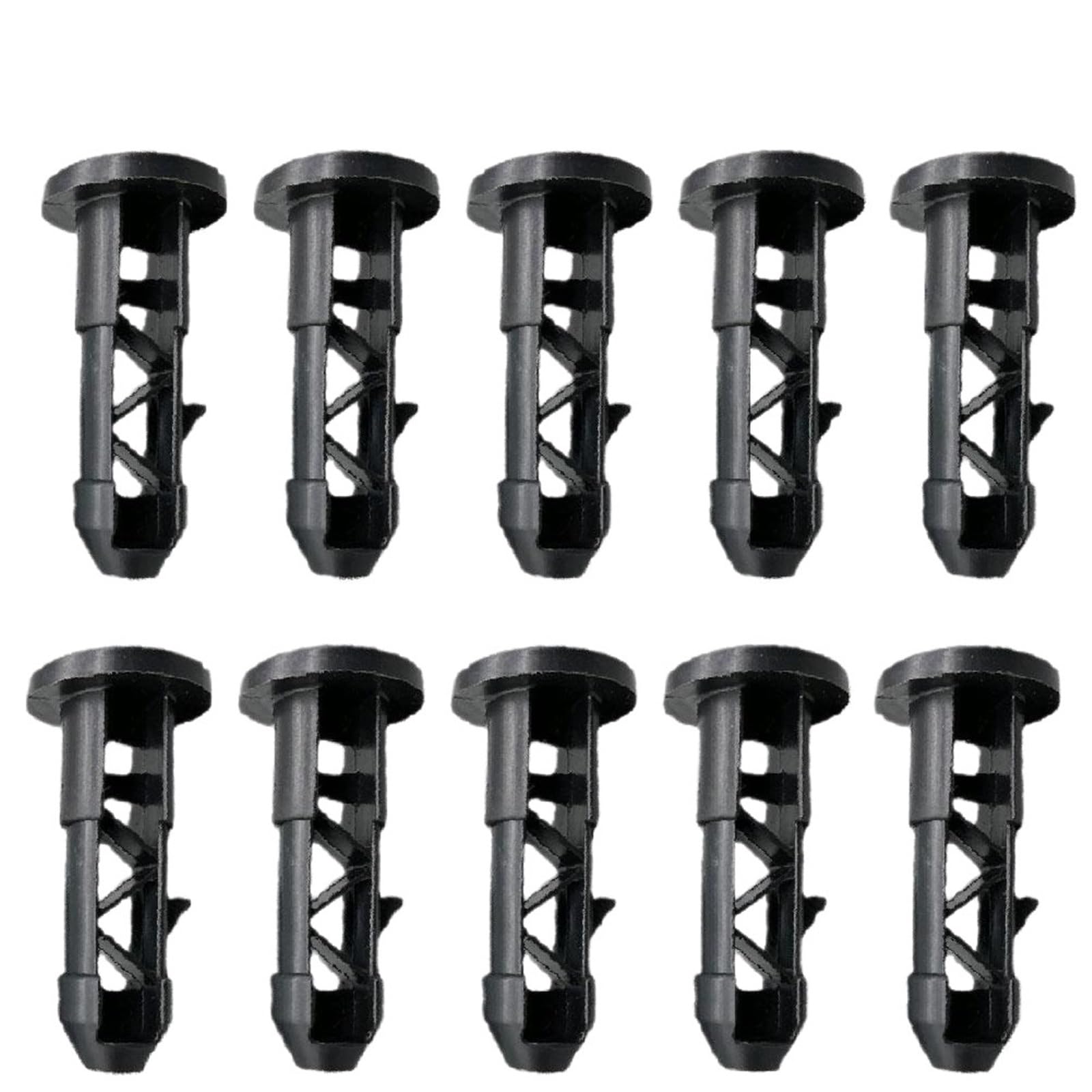 Wheelie Bin Lid Replacement Trash Can Lid Hinged Pins 40pcs Plastic Dustbin Cover Link Bolts Latches