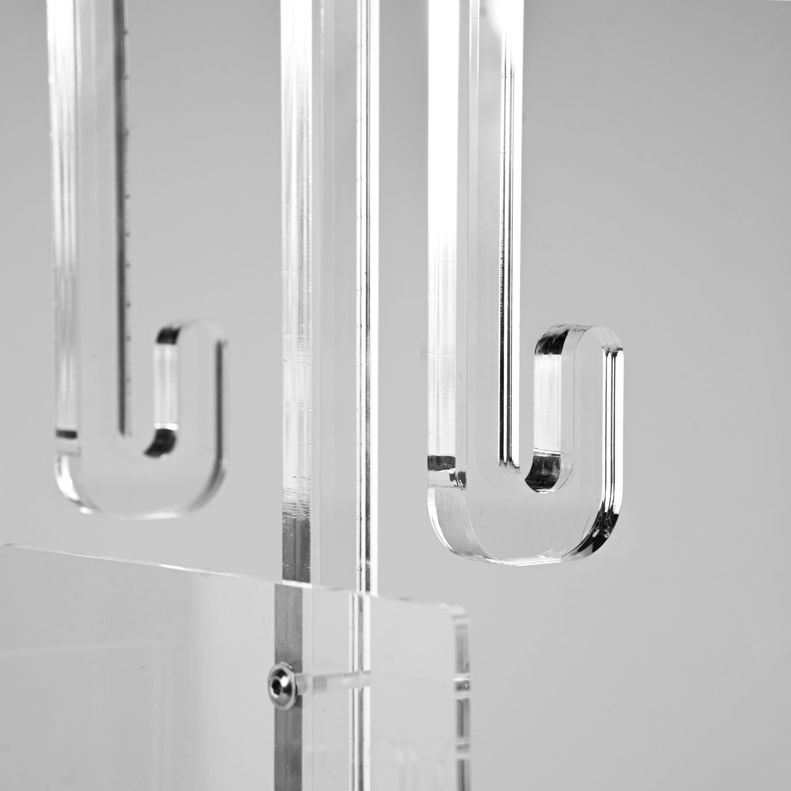 IKONA, Porta Shampoo/Porta Oggetti per Doccia in Plexiglass sp. 12 mm, Intallazione Facile, H. 74 cm x L. 33 cm x P. 12 cm, Capienza max. di 15Kg, Made in Italy, Large