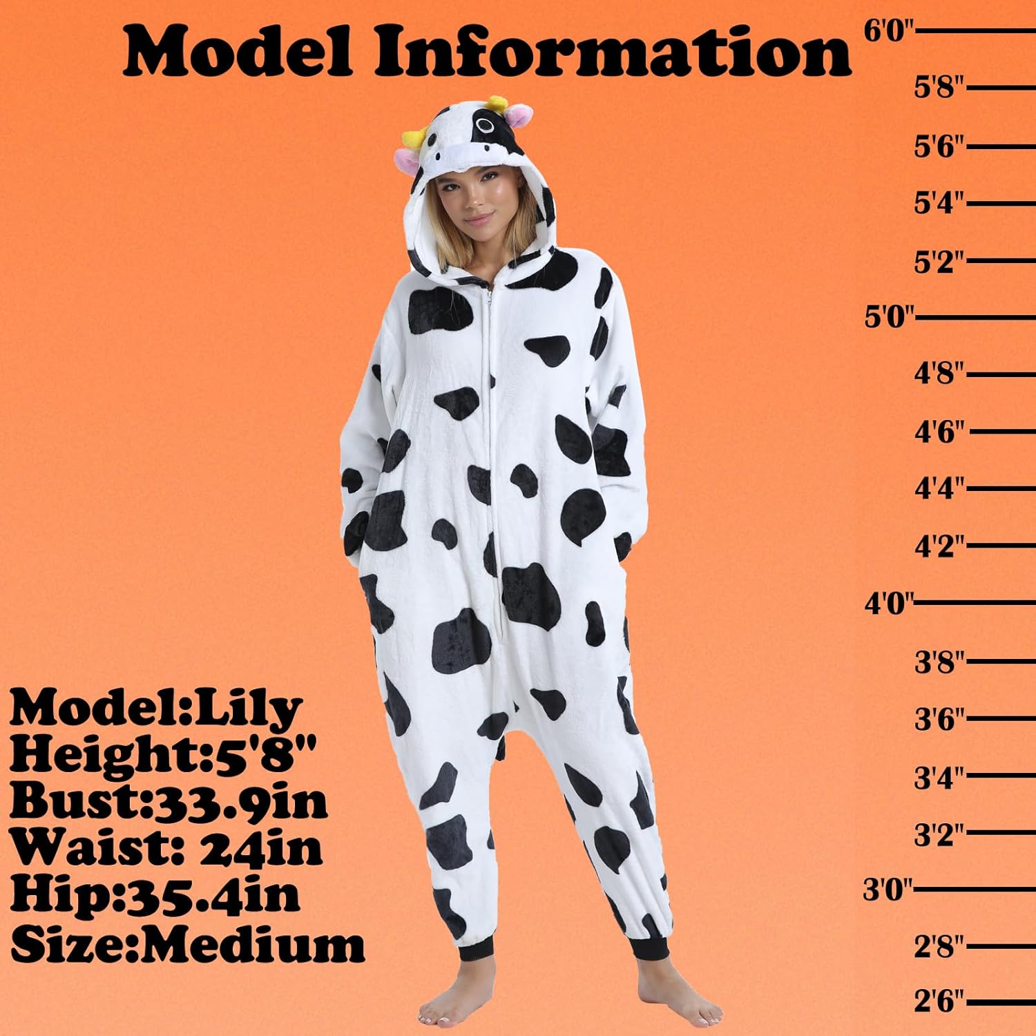 Adult Onesie Pajamas Animal One Piece Costume Halloween Cosplay for Women Men - Image 4
