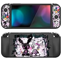Vista 1 de PlayVital ZealProtect - Funda protectora suave para Nintendo Switch OLED, protector flexible Joycon Grip Cover para Nintendo Switch OLED