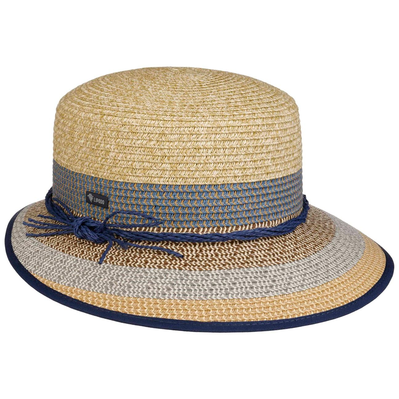 LIPODO Barlinda Cappello a sporta Regency Paglia Prodotto in Italia Donna Primavera Estate