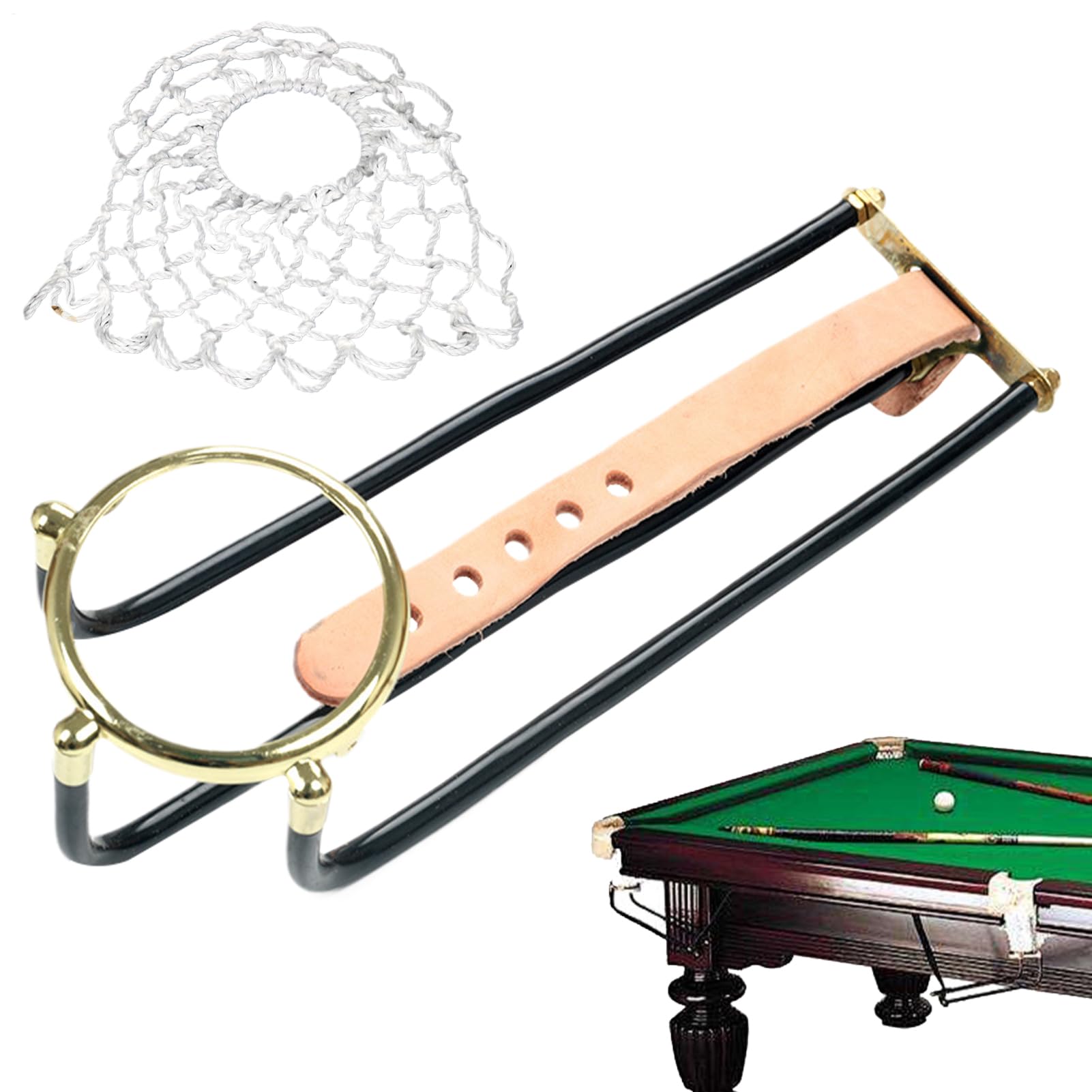 Rail de table de billard de billard à capture précise et filet de remplacement robuste - 8