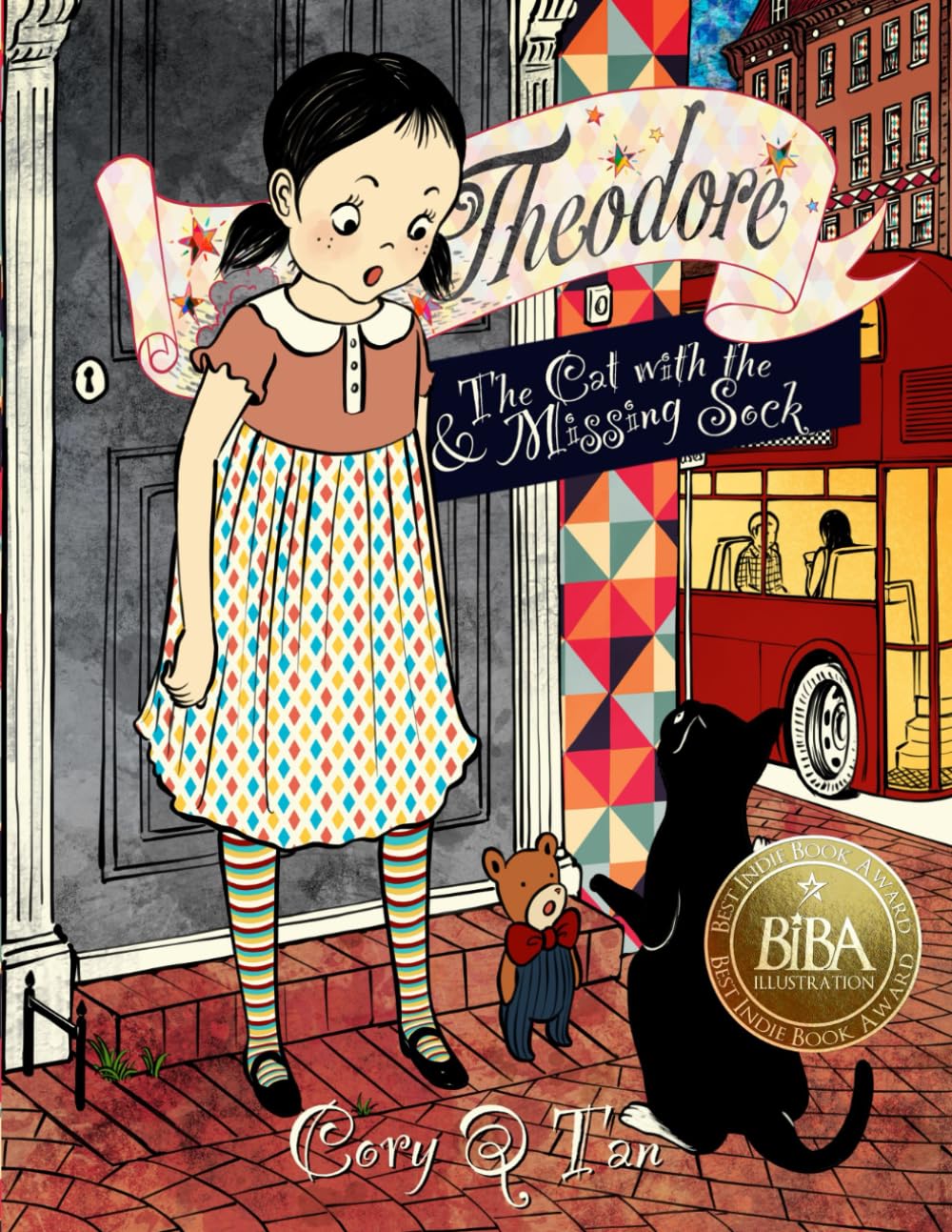 Theodore and The Cat with the Missing Sock: A Children's Picture Book about Love, Loyalty and Courage! (Theodore the Unfortunate Bear)